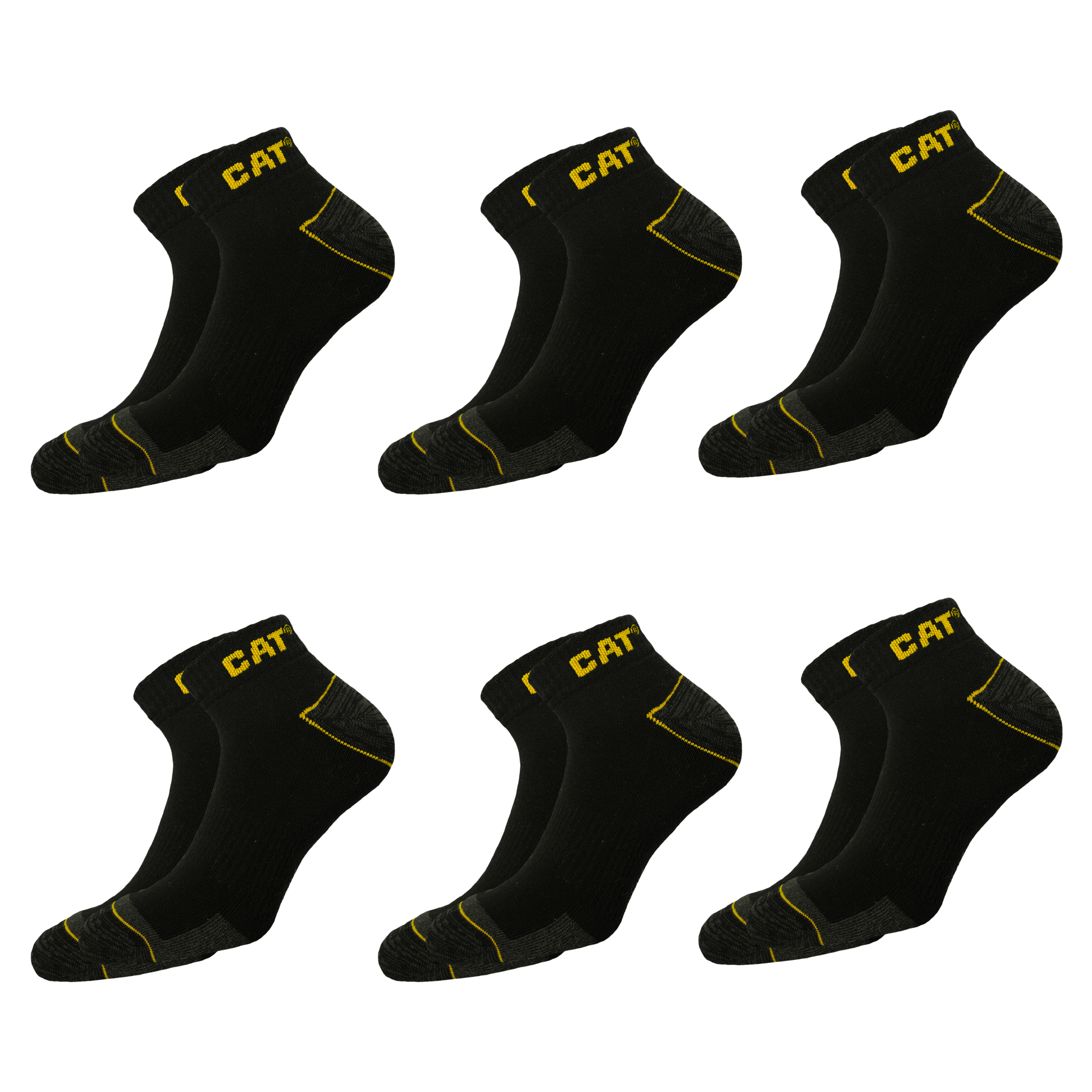 Caterpillar Work Sneaker Socken 6P – Bild 2