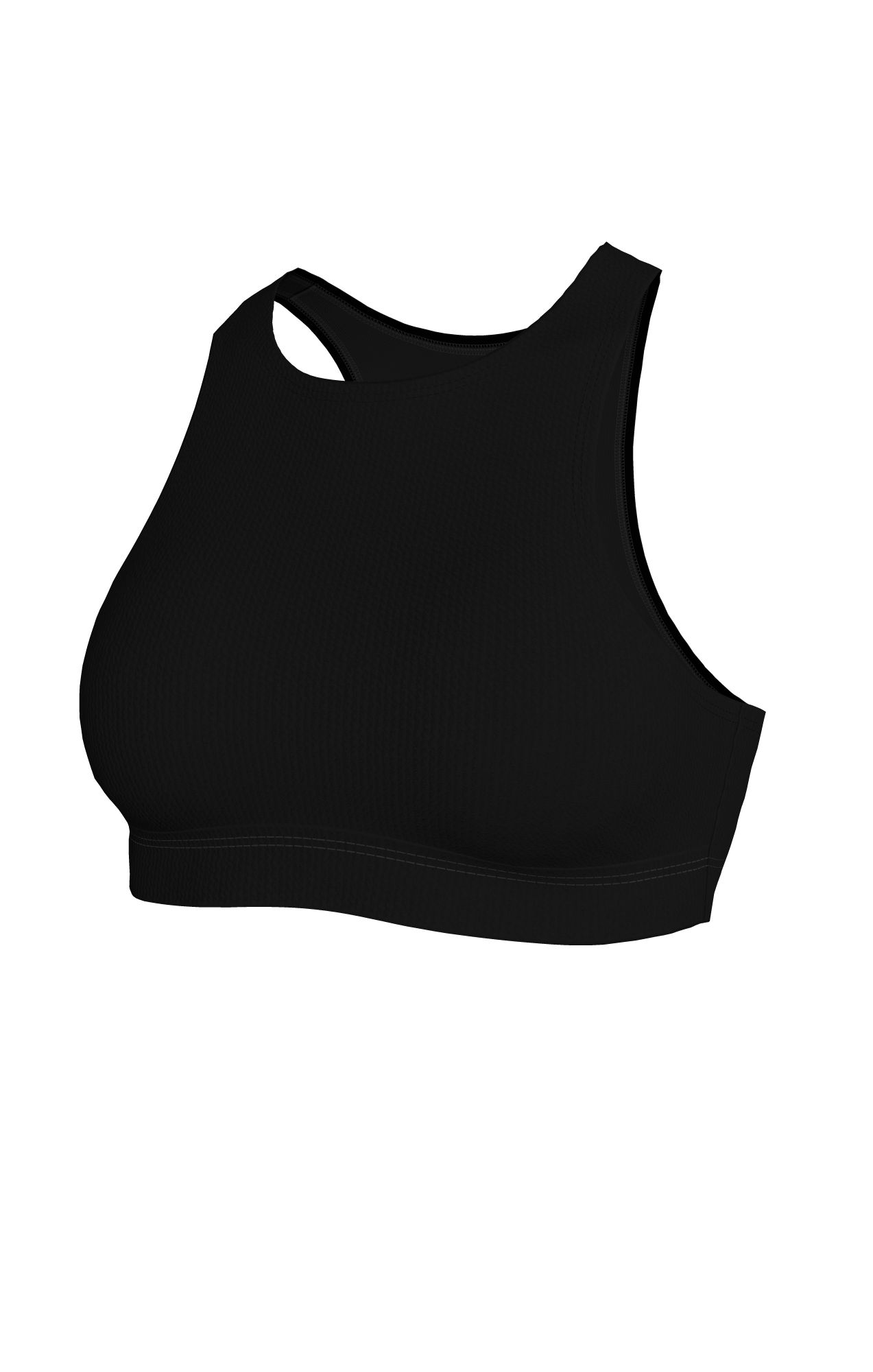 ELEVATED ESSENTIAL HIGH NECK BIKINI TOP