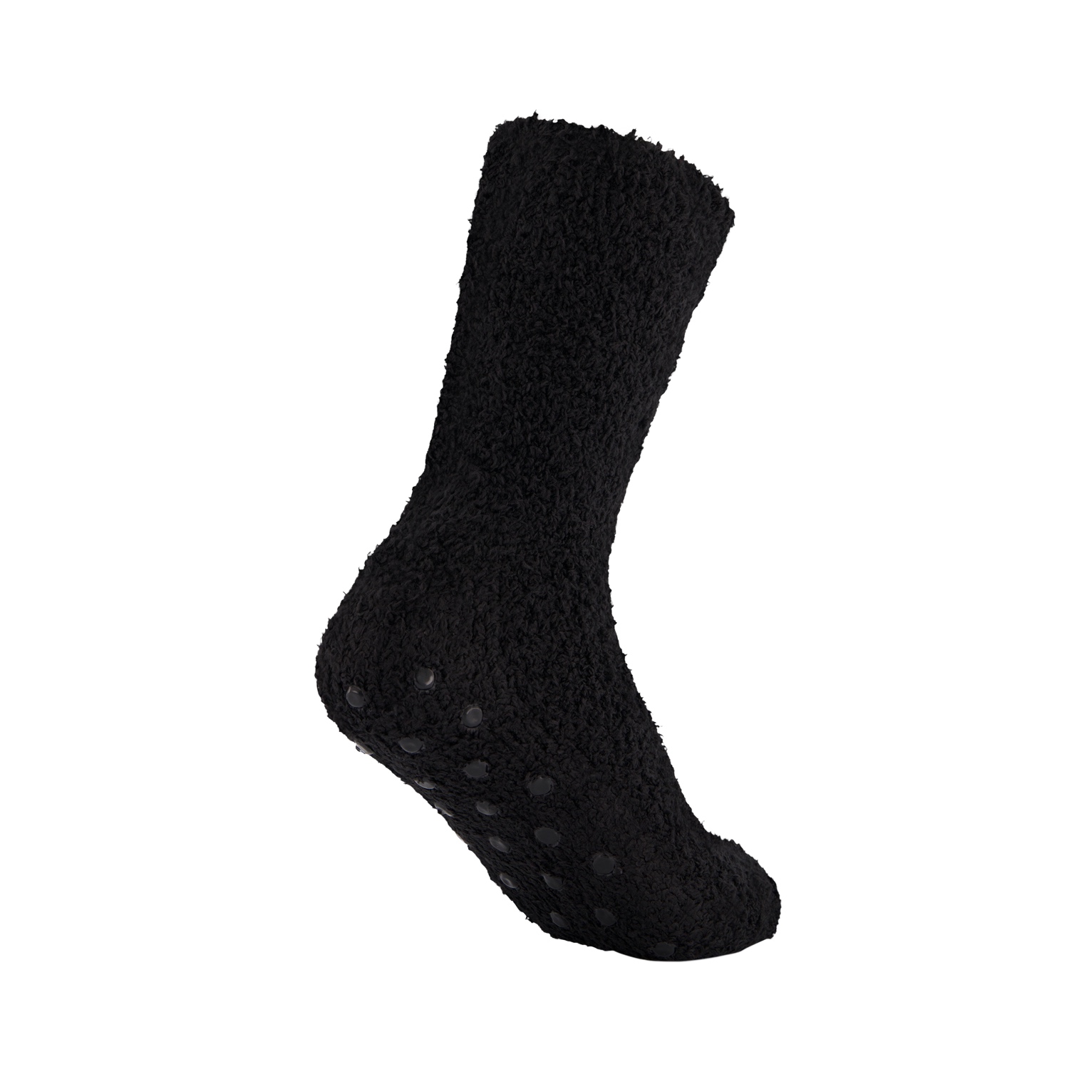 Fluffy Socks mit ABS-Pads pink/schwarz – one size – Bild 9