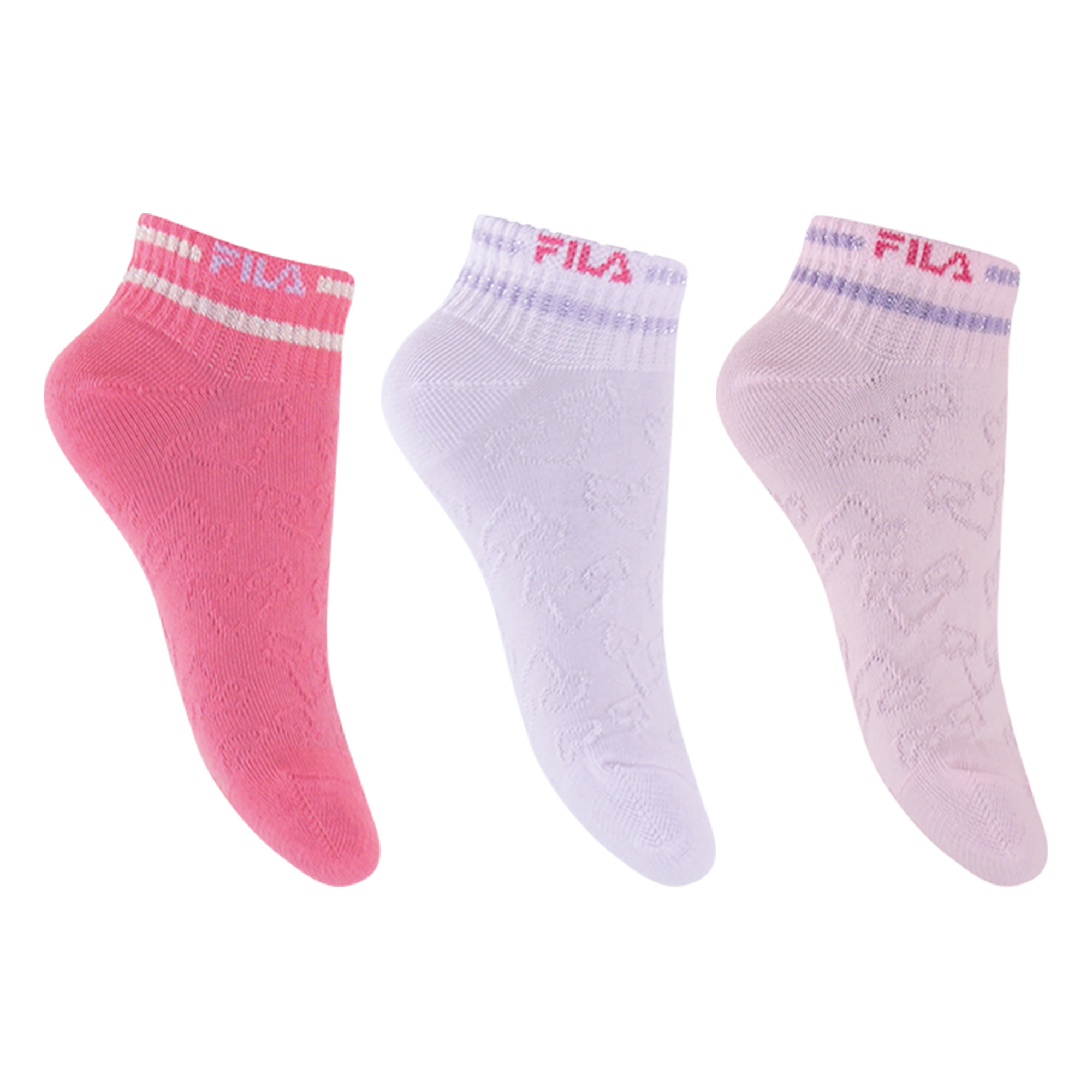 JUNIOR GIRL INVISIBLE SOCKS 3 PACK