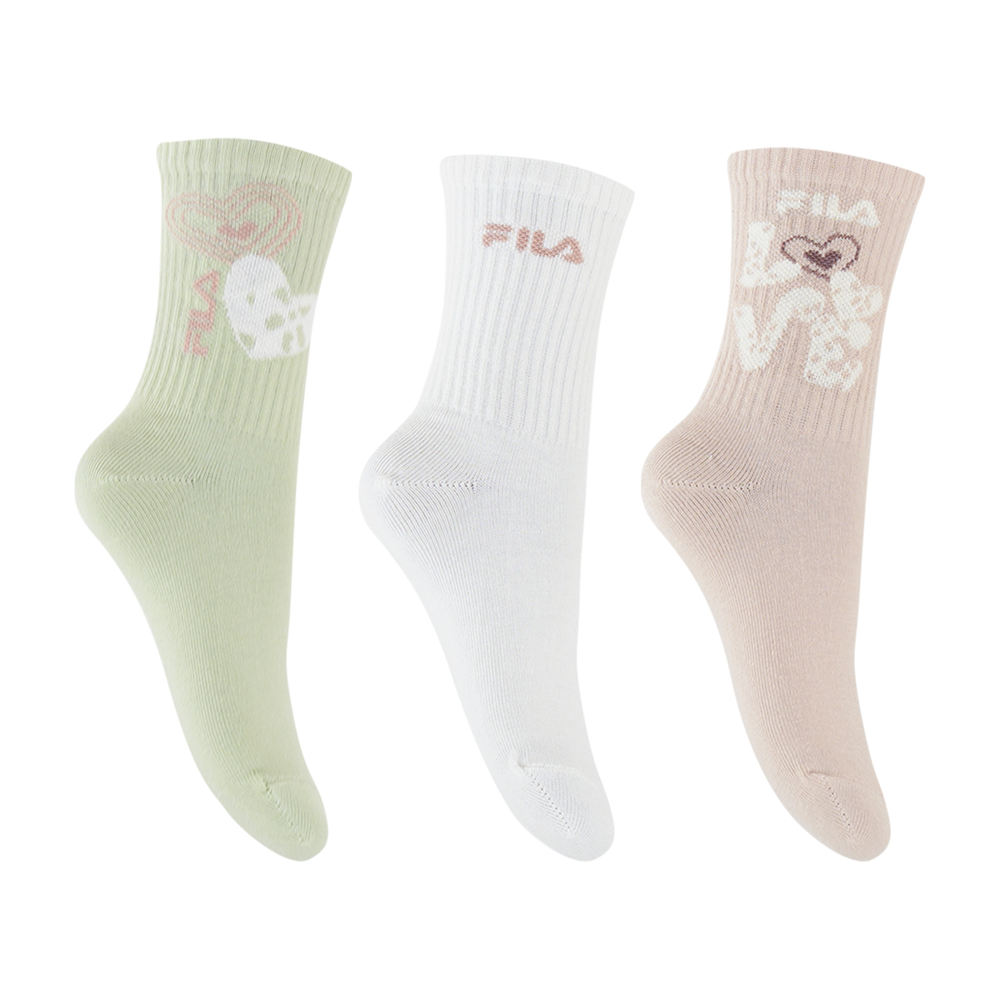 JUNIOR GIRL NORMAL SOCKS 3 PACK – Bild 2