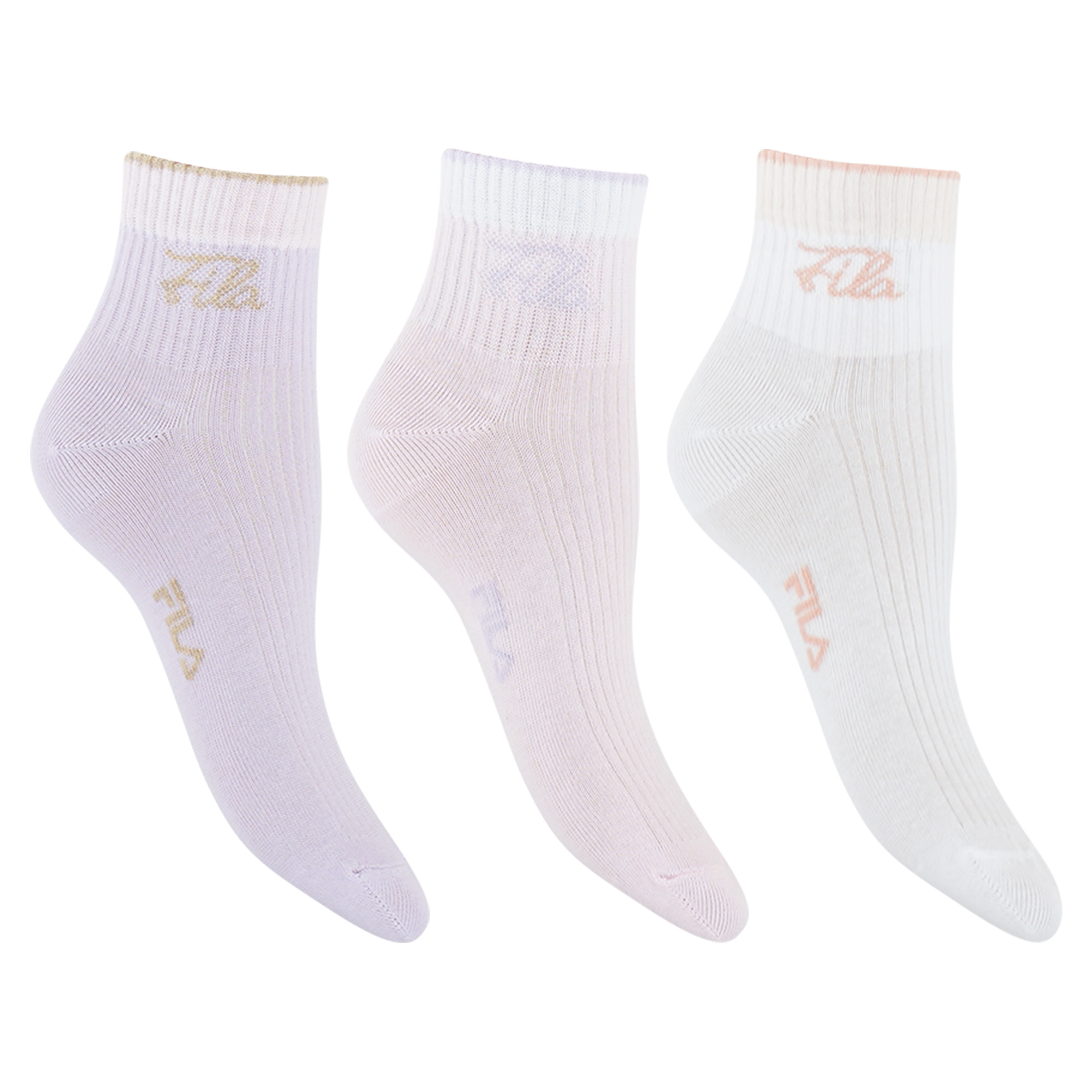 WOMAN QUARTER SOCKS 3 PACK – Bild 2