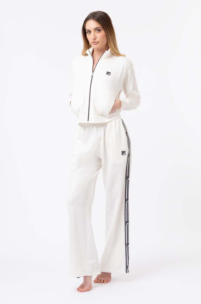 WOMAN LONG PYJAMAS FULL ZIP IN FRENCH TERRY – Bild 2