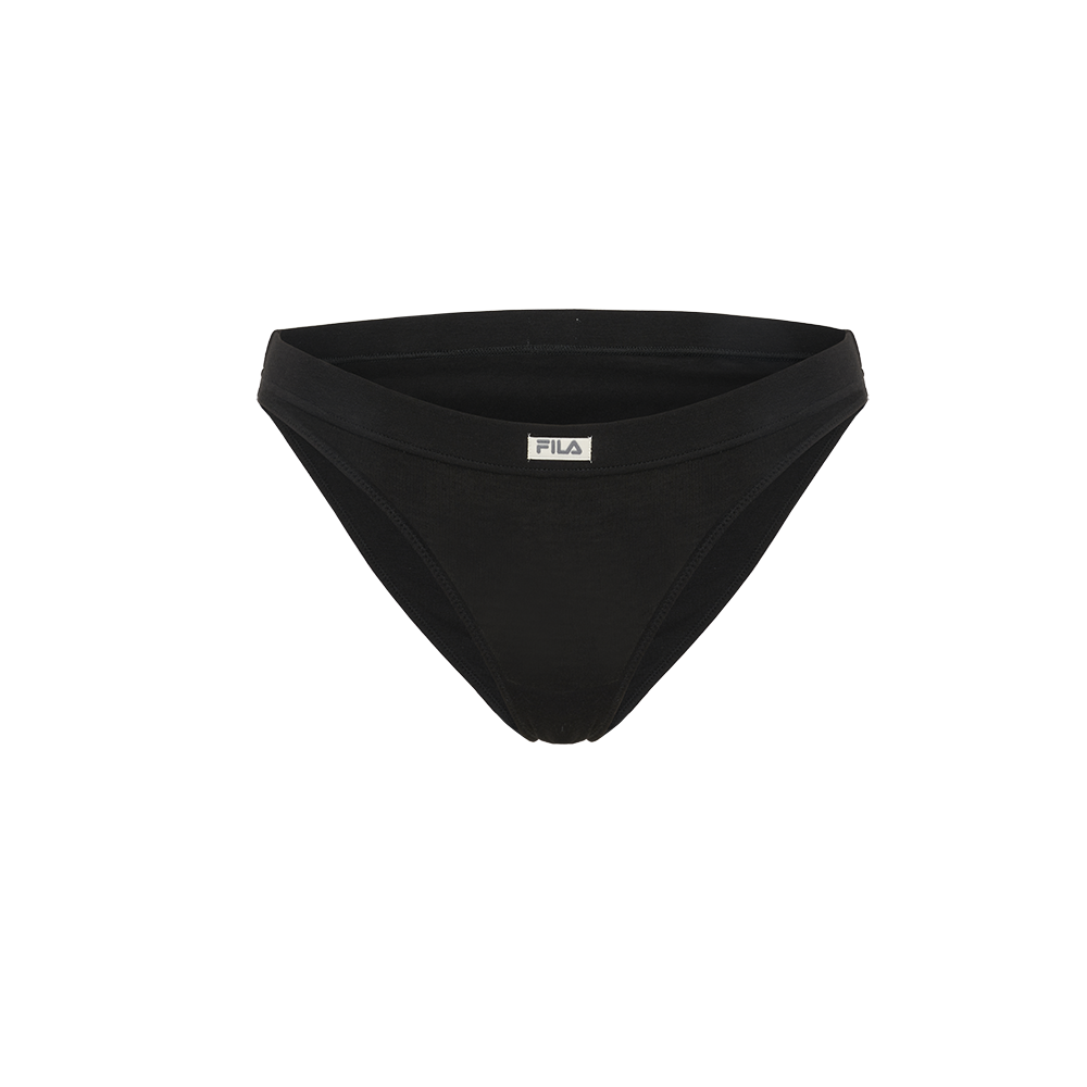 WOMAN BRIEF ELASTIC WITH LOGO IN BAMBOO
