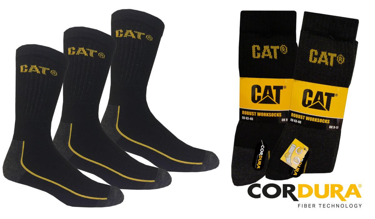 Cat Robust Work Socken 3er-Pack