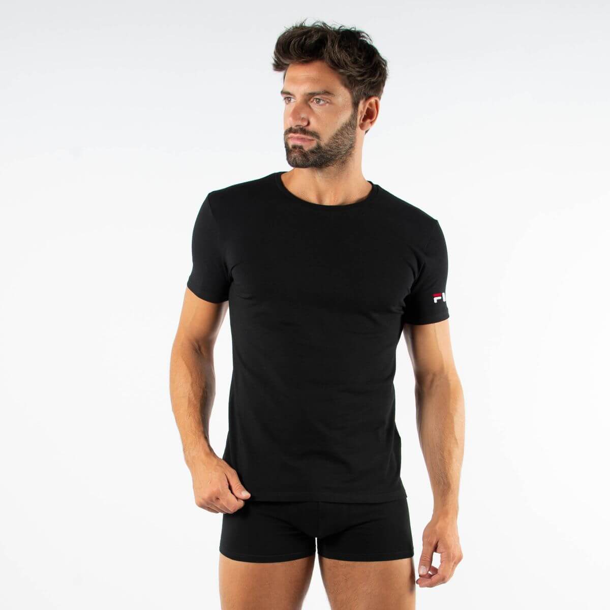 Man Roundneck Underwear T-Shirt 2Pack