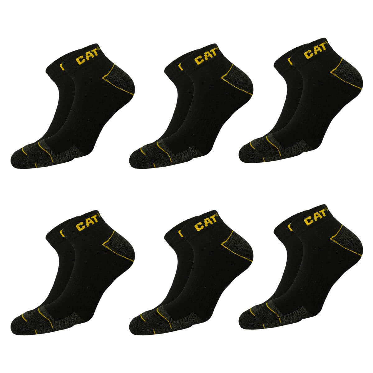Caterpillar Work Sneaker Socken 6P – Bild 2