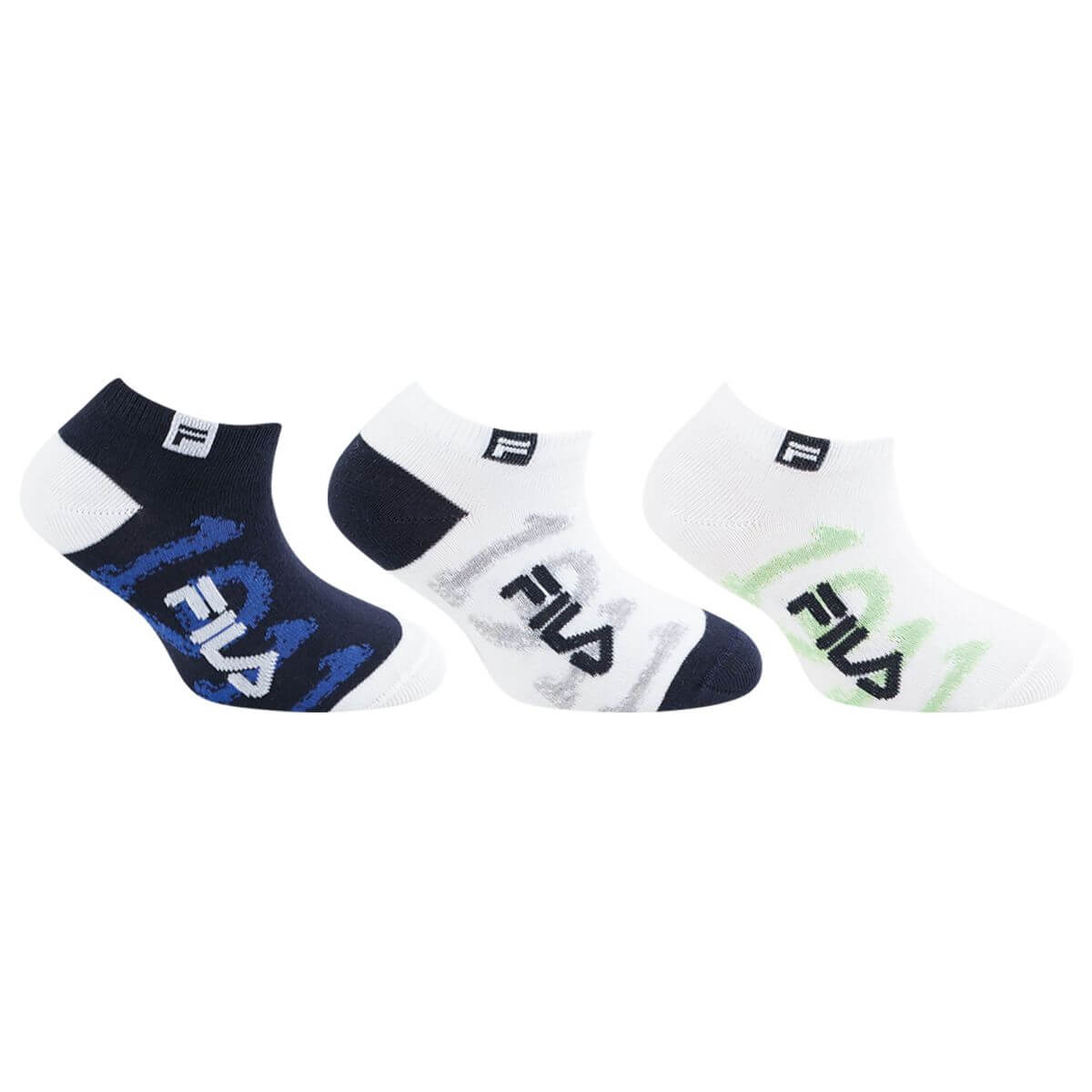 JUNIOR BOY INVISIBLE SOCKS 3 PACK
