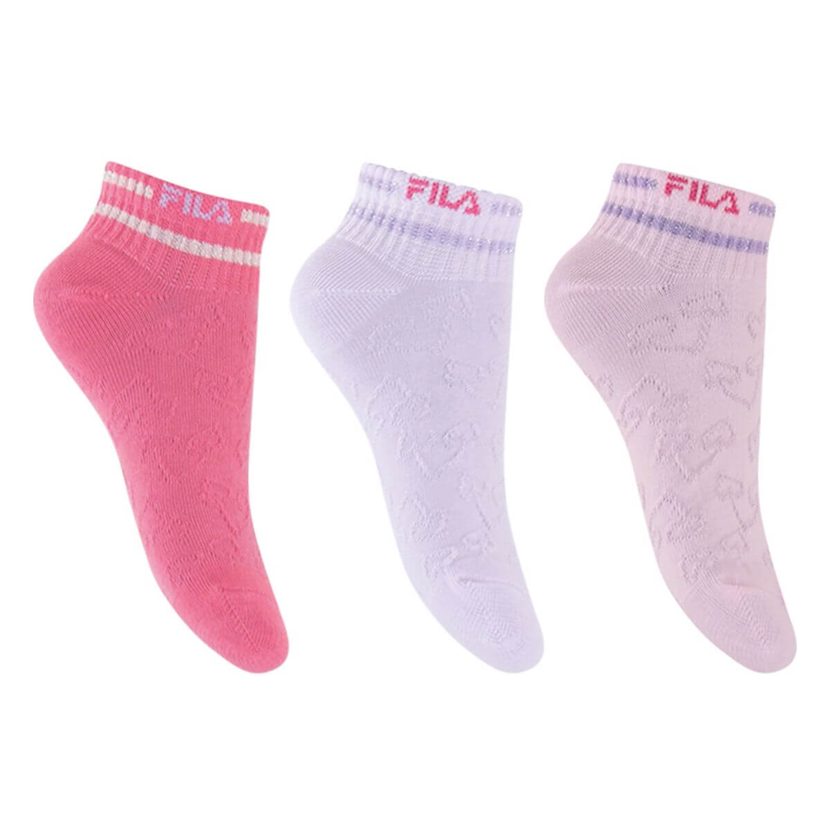 JUNIOR GIRL INVISIBLE SOCKS 3 PACK