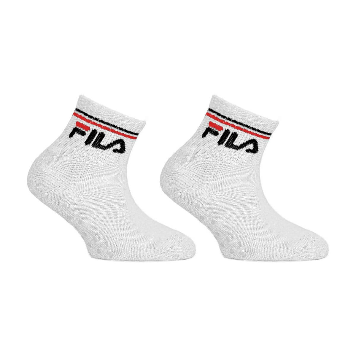 JUNIOR QUARTER PLAIN SOCKS WITH ABS 2 PACK - Image 3