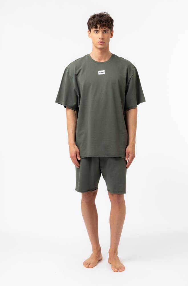 MAN PYJAMAS SHORT SLEEVES T-SHIRT AND SHORT PANTS - Image 4