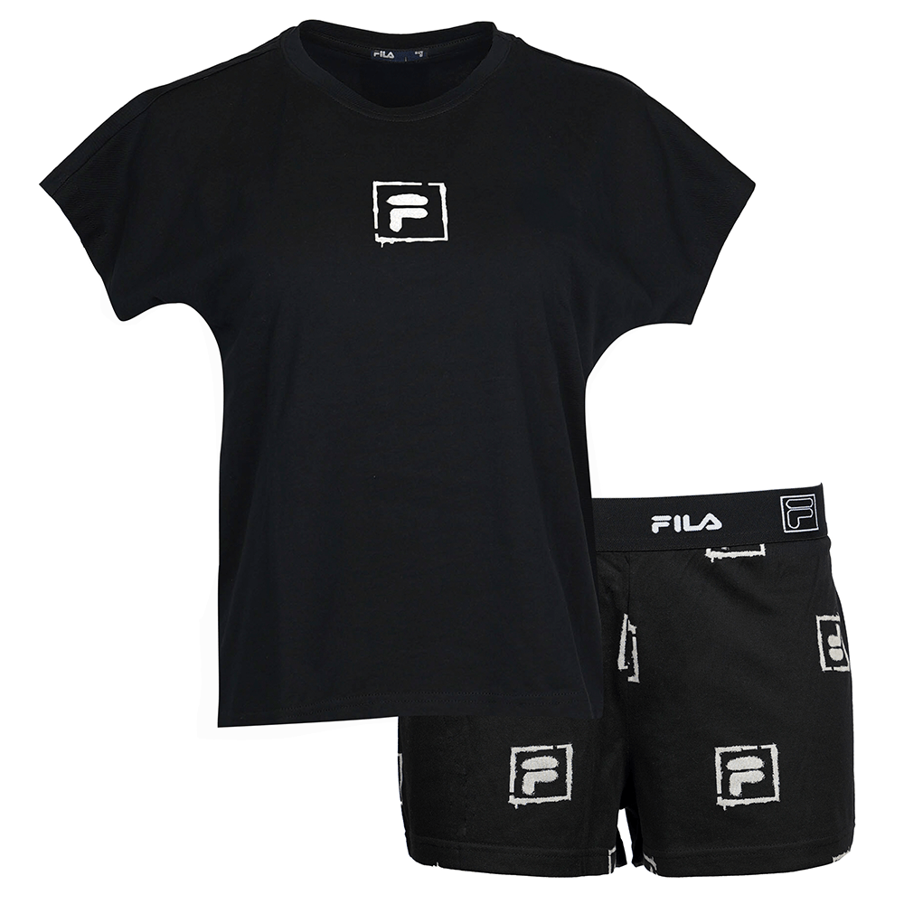 WOMAN PYJAMAS T-SHIRT SHORT SLEEVE AND SHORT PANTS