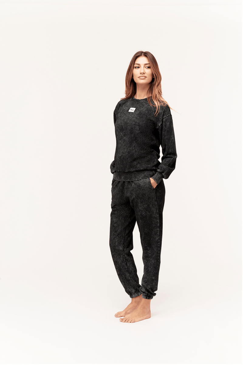 WOMAN LONG PYJAMAS IN BRUSHED FLEECE