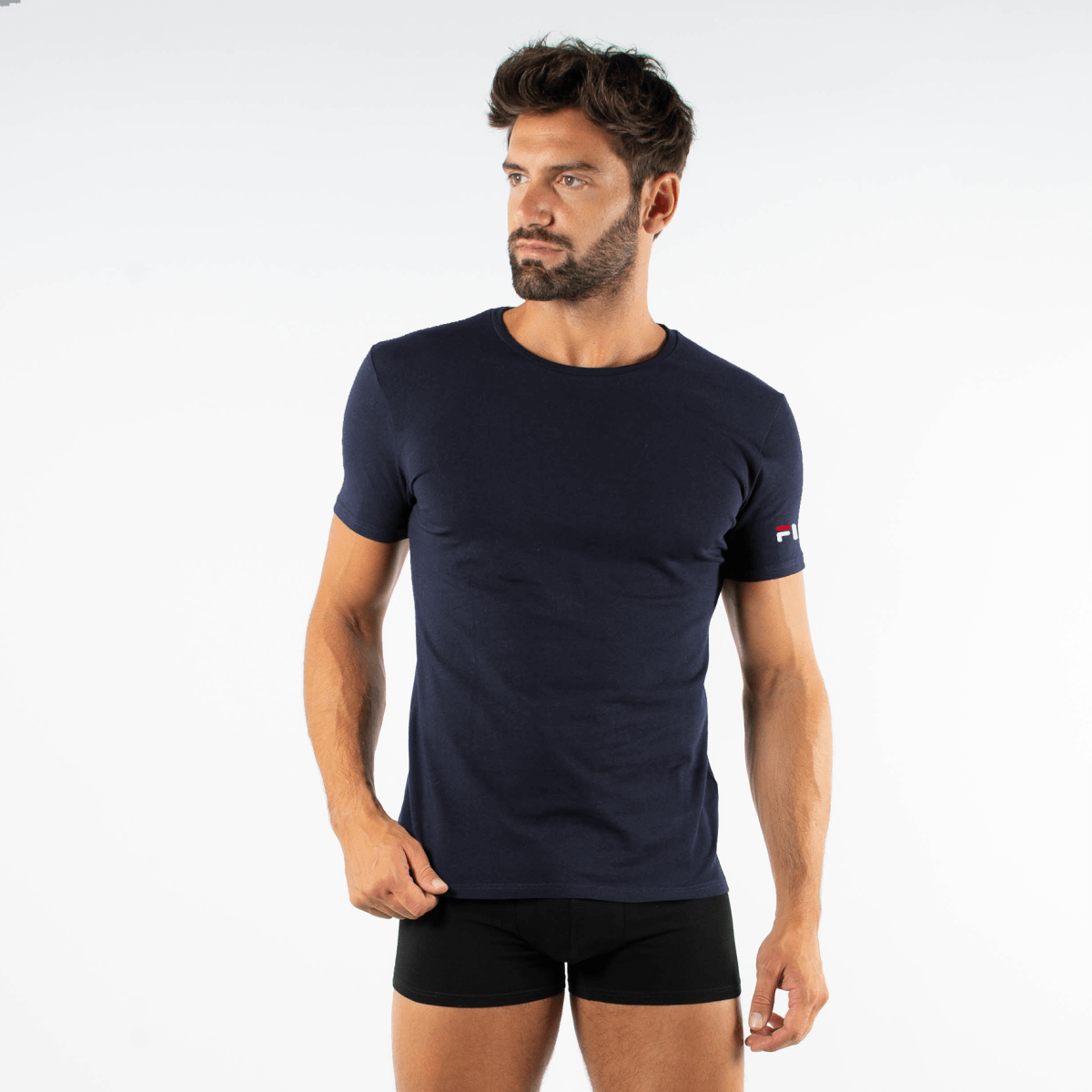 Man Roundneck Underwear T-Shirt 2Pack – Bild 7