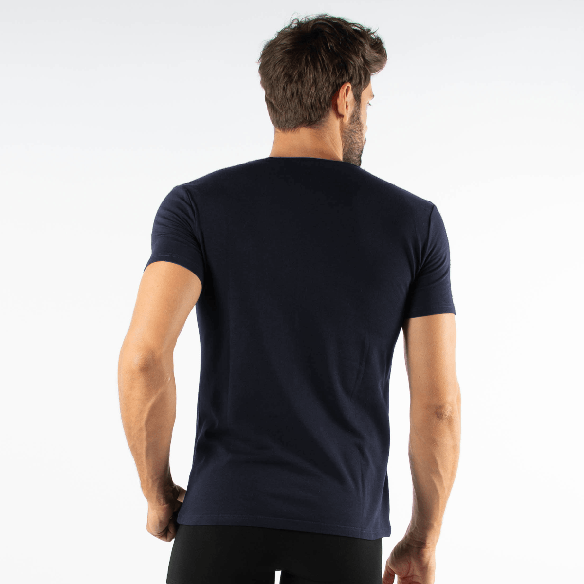 Man Roundneck Underwear T-Shirt 2Pack – Bild 8