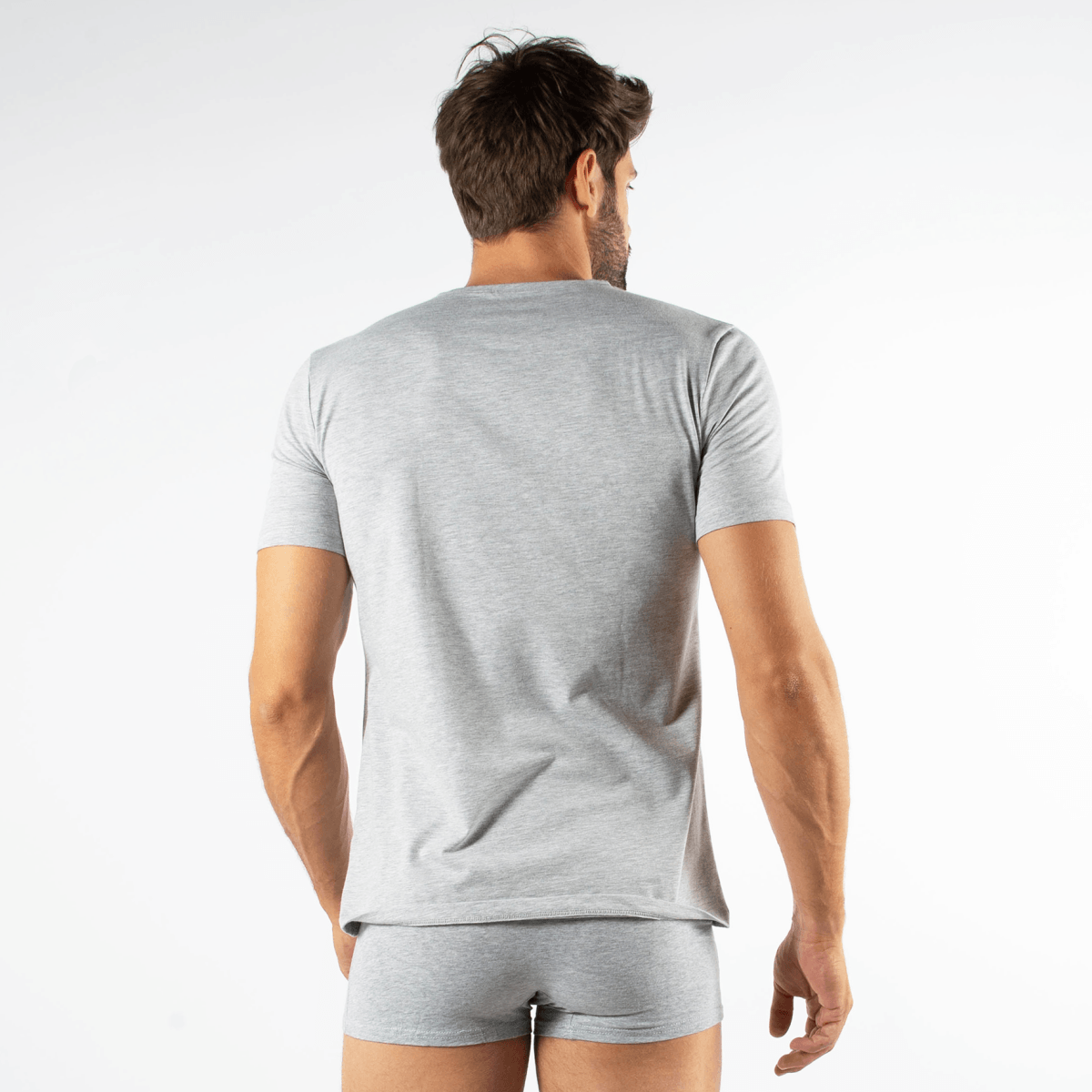 Man Roundneck Underwear T-Shirt 2Pack – Bild 10