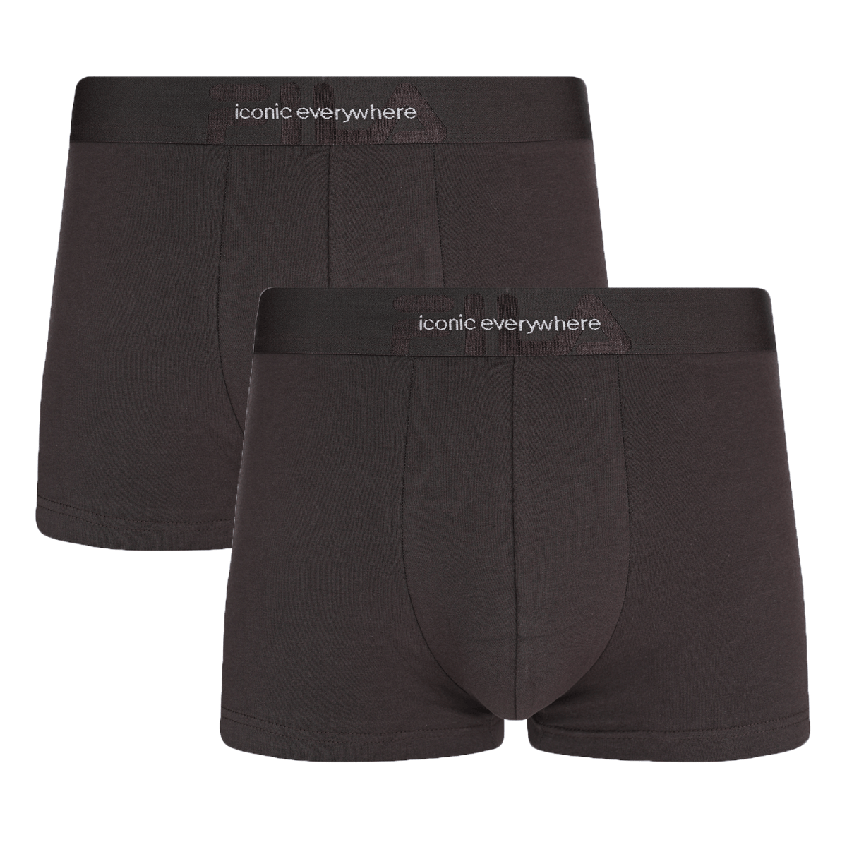 MAN BOXER ELASTIC WITH LOGO 2 PIECES PER PACK – Bild 2