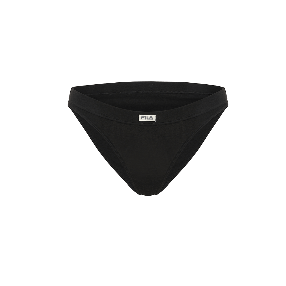 WOMAN BRIEF ELASTIC WITH LOGO IN BAMBOO