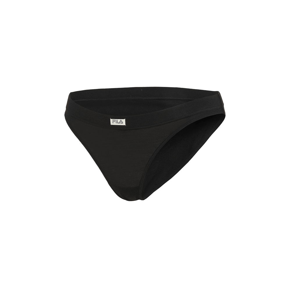 WOMAN BRIEF ELASTIC WITH LOGO IN BAMBOO - Image 3