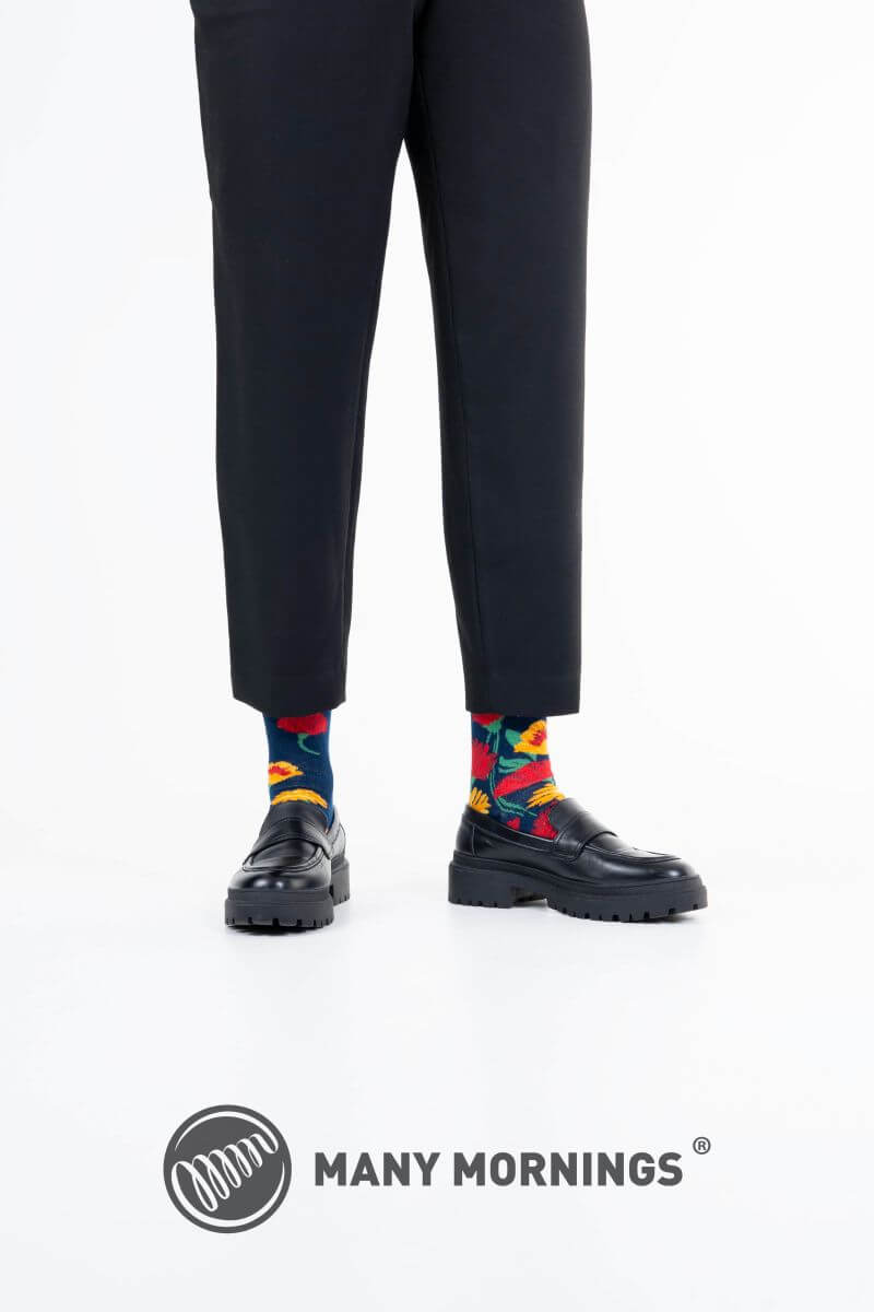 Flower Power Navy - Image 2