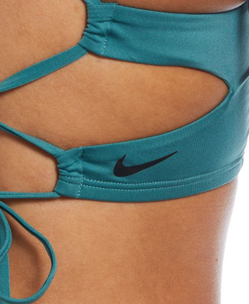 Lace-Up High Neck Bikini Top - Image 7