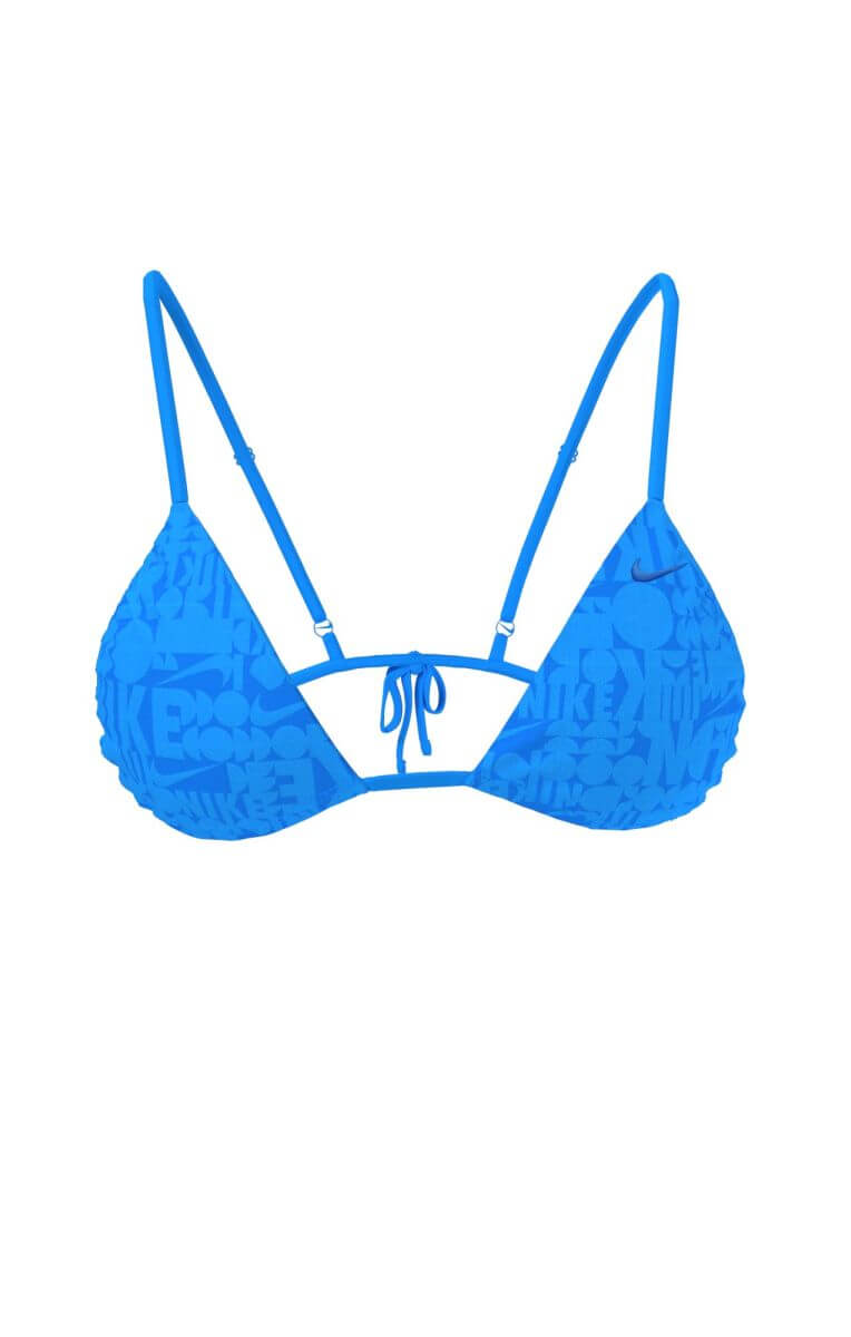 Retro Flow Tie String Bikini Top - Image 2