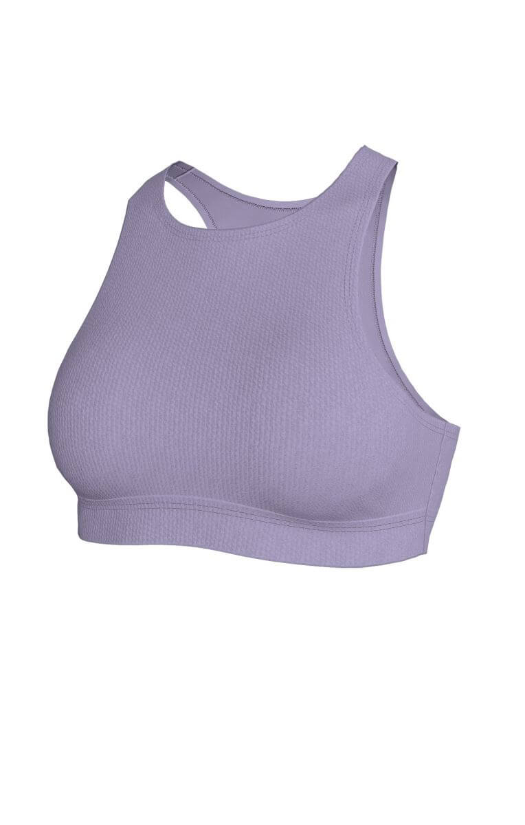 ELEVATED ESSENTIAL HIGH NECK BIKINI TOP - Image 7