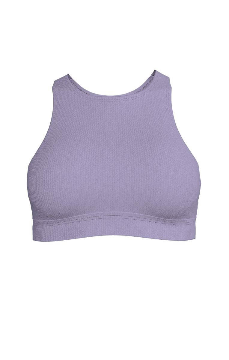 ELEVATED ESSENTIAL HIGH NECK BIKINI TOP - Image 11
