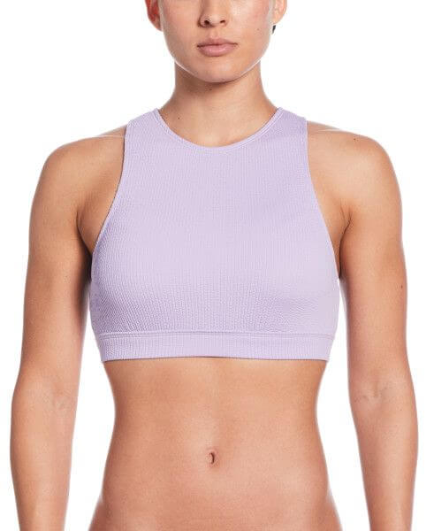 ELEVATED ESSENTIAL HIGH NECK BIKINI TOP - Image 8