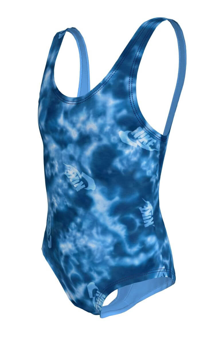 WATER TIE DYE U-BACK ONE PIECE