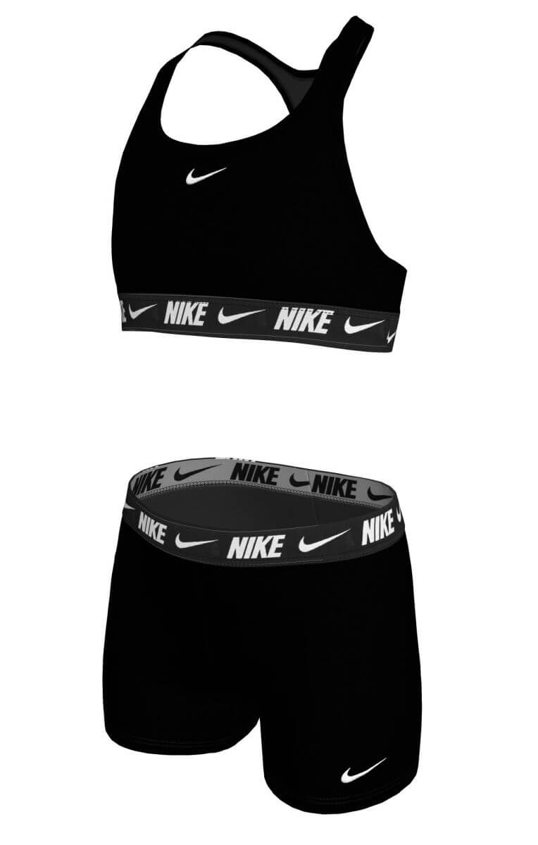 LOGO TAPE RACERBACK BIKINI & SHORTS