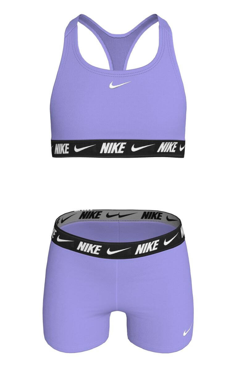 LOGO TAPE RACERBACK BIKINI & SHORTS - Image 3