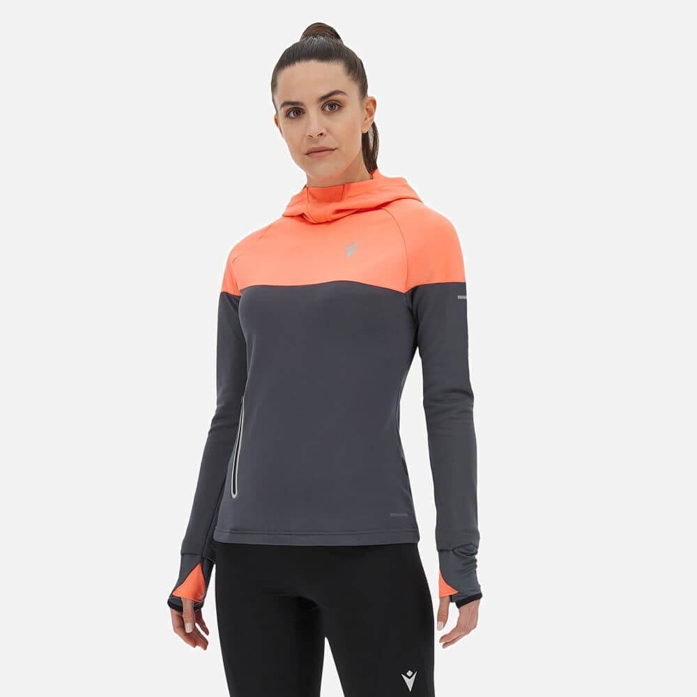 Run Haze Frauen-Regen-Sweatshirt