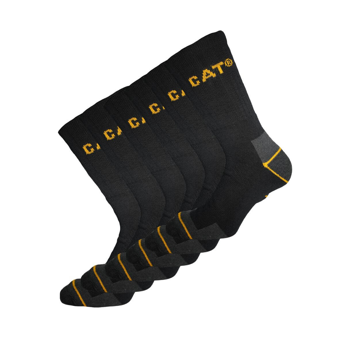 Caterpillar Work Socks black 6P